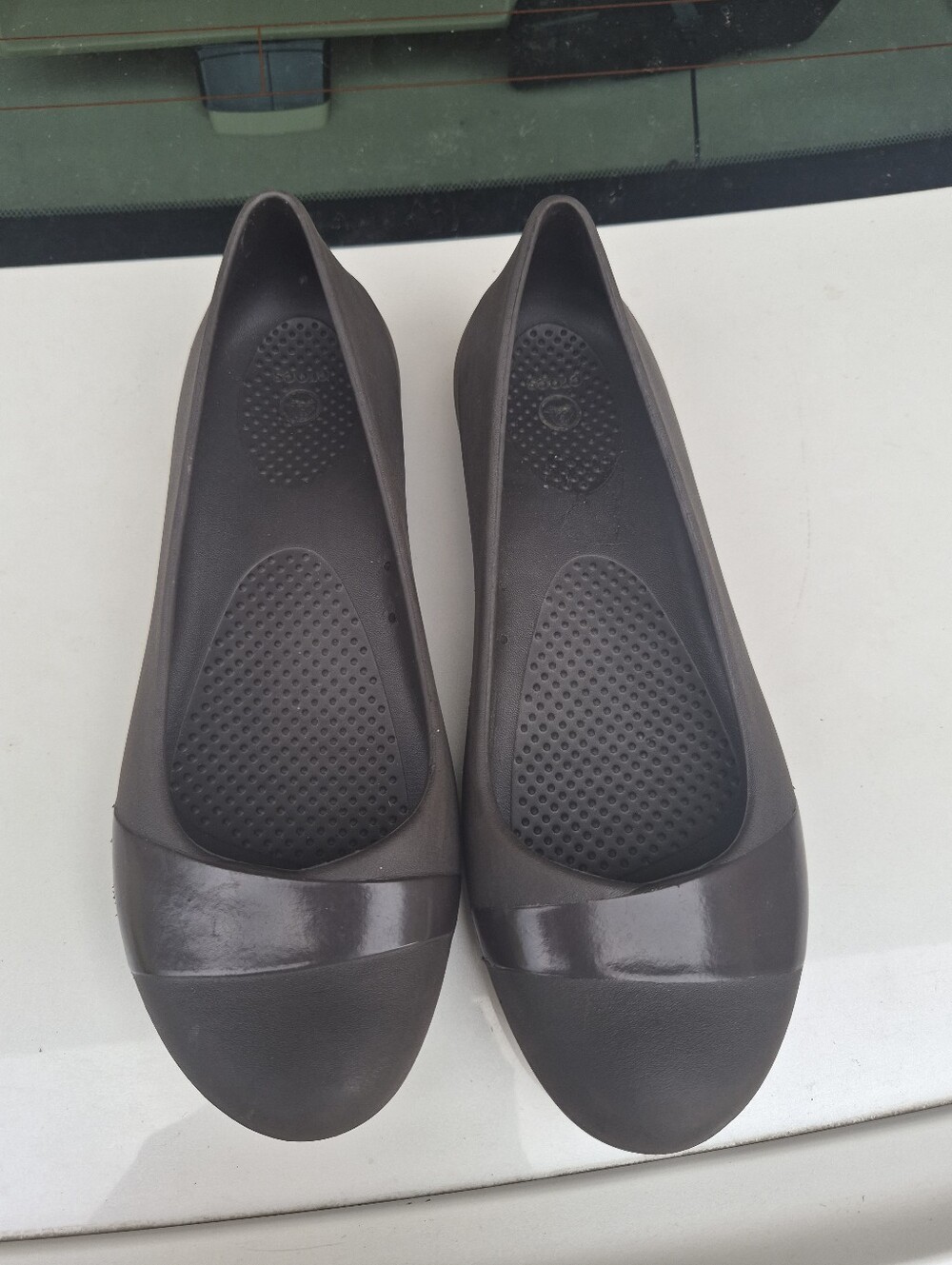 Crocs Lina Flats 8W Dark Taupe